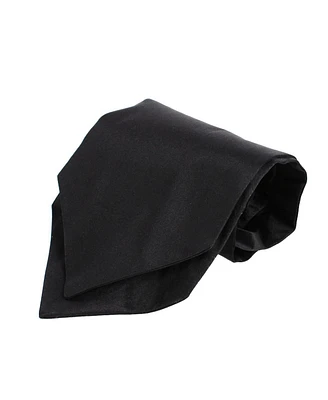 Trafalgar Men's Grant Solid Colored Silk Ascot