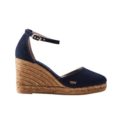 Estartit Canvas Espadrille Wedges