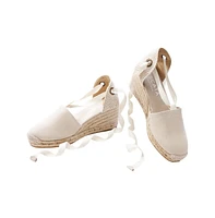 Escala Canvas Espadrille Wedges