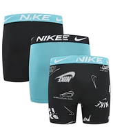 Nike Big Boys Essential Dri-fit Boxer Briefs, Pack of 3