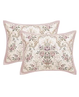 Royal Court Avant Garden Floral Medallion 3-Pc. Quilt Set