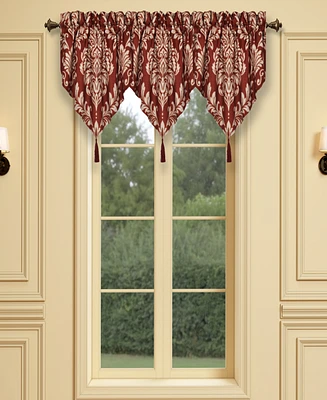 Royal Court Lazia Window Ascot Valance, 40" x 21"