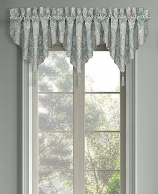 Royal Court Tranquility Window Ascot Valance, 40" x 21"