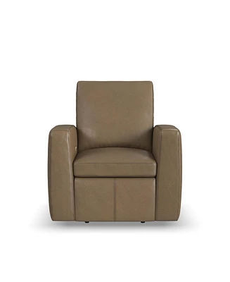 Flexsteel Aria 38" Fawn Leather Power Recliner