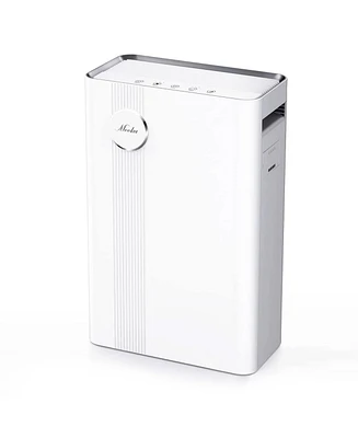 Mooka KJ203F-142 Home Air Purifier for Large Rooms with True Hepa Air Filter