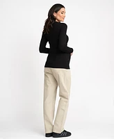 Seraphine Women's Maternity Cut Out Wrap Top