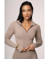 Jluxlabel Women's Momentum Ribbed Top