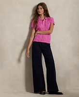 Polo Ralph Lauren Women's Cable-Knit Cotton Shirt