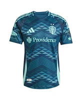 Adidas Men's Albert Rusnak Blue Seattle Sounders Fc 2025 The Salish Sea Kit Authentic Player Jersey