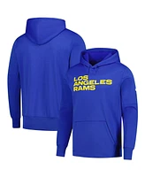 Nike Men's Royal Los Angeles Rams Wordmark Performance Pullover Hoodie