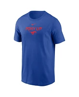 Nike Men's Royal Smu Mustangs Local Performance T-Shirt