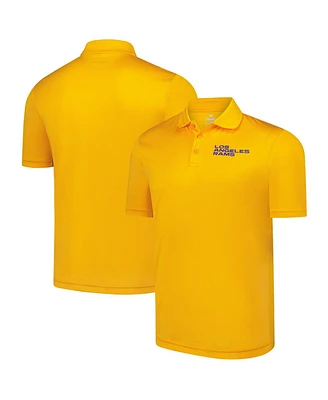 Fanatics Men's Gold Los Angeles Rams Polo Shirt