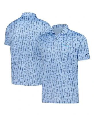 Nike Men's Light Blue Valspar Championship Longleaf Polo Shirt