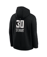 Nike Men's Breanna Stewart Black New York Liberty Explorer Edition Name Number Pullover Hoodie