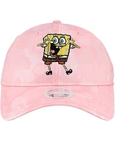 New Era Women's Light Pink SpongeBob SquarePants Adjustable Hat