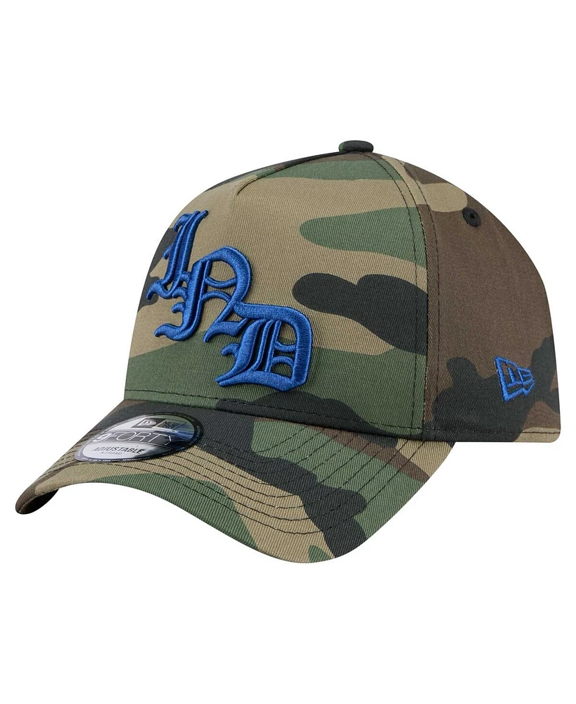 New Era Men's Camo Indianapolis Colts Mystic Camo A-Frame 9FORTY Adjustable Hat