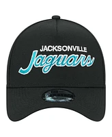 New Era Men's Black Jacksonville Jaguars Smith 9FORTY Adjustable hat