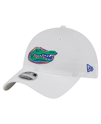 New Era Men's White Florida Gators Active Ripstop 9TWENTY Adjustable Hat