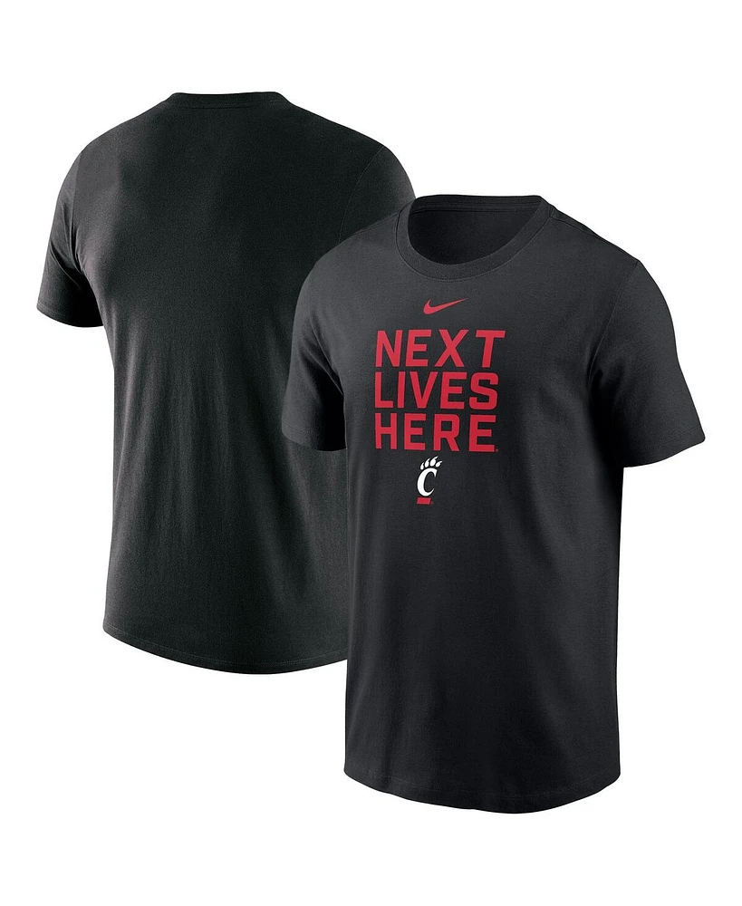 Nike Men's Black Cincinnati Bearcats Local Performance T-Shirt