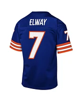 Mitchell & Ness Big Boys and Girls  John Elway Royal Denver Broncos 1998 Throwback Fashion Jersey