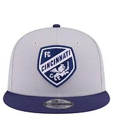 New Era Men's Gray Fc Cincinnati Color Pack Two-Tone 9FIFTY Snapback Hat