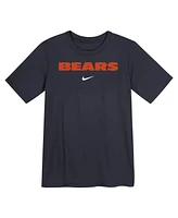 Nike Preschool Navy Chicago Bears Wordmark T-Shirt