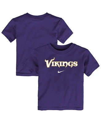 Nike Toddler Purple Minnesota Vikings Wordmark T-Shirt