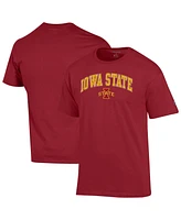 Champion Men's Cardinal Iowa State Cyclones Arch Over Logo T-Shirt