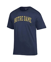 Champion Men's Navy Notre Dame Fighting Irish Basic Arch T-Shirt