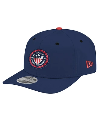 New Era Men's Navy Usmnt 1986 Retro 9SEVENTY Stretch-Snap Hat