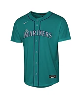 Nike Big Boys and Girls Aqua Seattle Mariners Alternate Replica Jersey