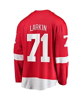 Fanatics Men's Dylan Larkin Red Detroit Wings 2023/24 Captain Breakaway Player Jersey