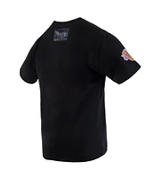 Two Hype x Nba Men's Black New York Knicks Culture Hoops Collection Premium T-Shirt