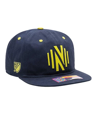 Fan Ink Men's Nashville Sc Navy Bankroll Snapback Hat