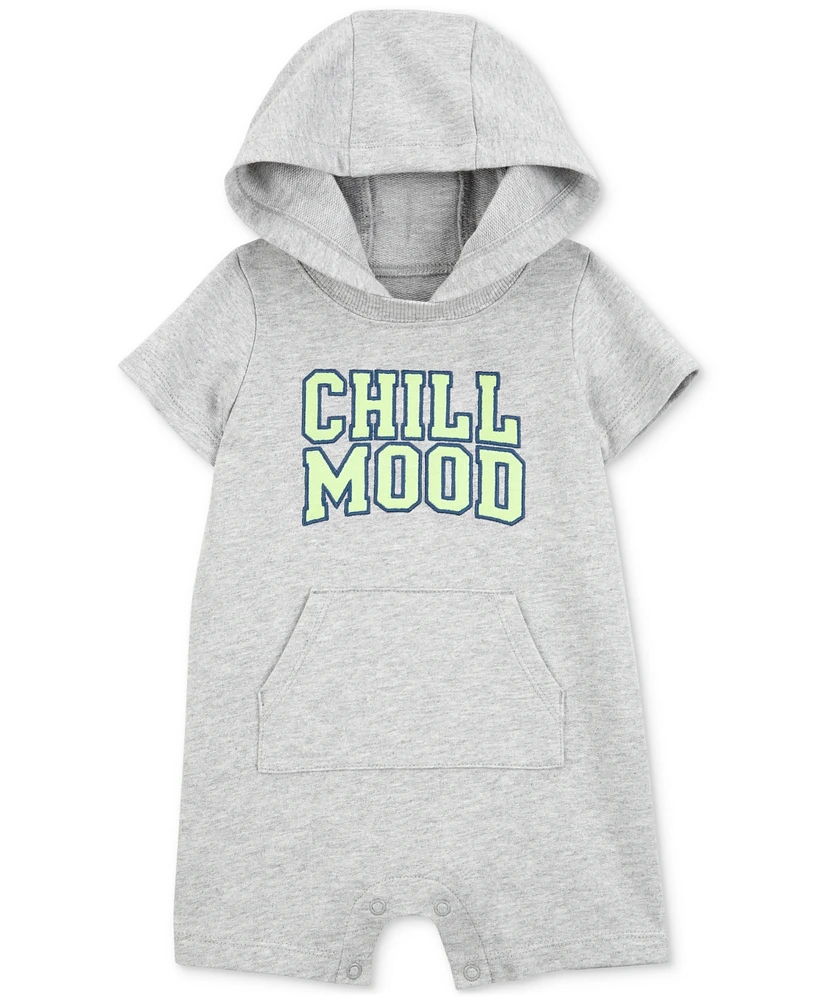Carter's Baby Boys Chill Mood Hooded Romper