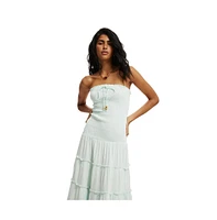 Cotton On Women's Jet Set Tube Maxi Dress