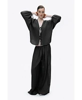 Nocturne Women's Flowy Wide Leg Pants