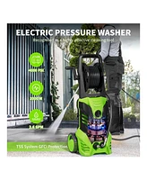 Sugift 4000 Psi 2.8 Gpm Cold Water Corded Pressure Washer with 4 Quick-Connect Nozzles