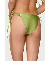 Edikted Women's Neve String Bikini Bottom