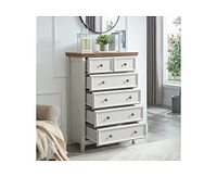 Casainc Freestanding Kitchen Cabinet Storage with 6 Drawers