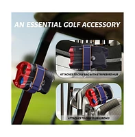 Aofar Magnetic Golf Rangefinder Holder Mount Strap, Strong Magnet, Adjustable Range Finder Mount/Holder/Strap/Band, Attaches to Golf Cart Rails/Frames