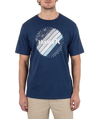 Hurley Men's Linear Palm Short Sleeve T-Shirt