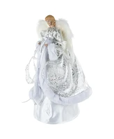 Northlight 18" Lighted Angel in a Dress Christmas Tree Topper