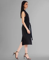 julia jordan Women's Sleeveless A-line Jacket Dress
