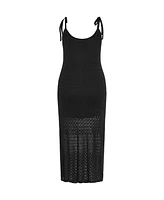 City Chic Women's Sweet Crochet Dress