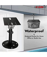 5 Core Speaker Wall Mounts 2 Pack • Rotatable Angle • Universal Large Bookshelf Mounting Bracket Wst 01 Pair
