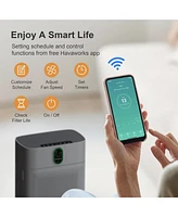 Morento Smart Hepa Air Purifier for Home Large Room, with App and Voice Contorl, Up to 1076 frsq