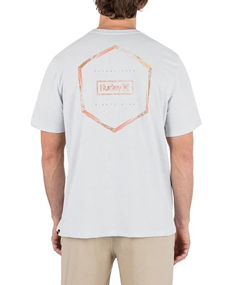 Hurley Men's Outline Slub Short Sleeve T-Shirt