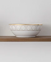 Noritake Trefolio Gold Dinnerware Collection Round Vegetable Bowl