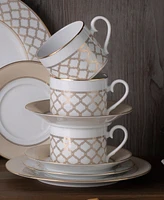 Noritake Eternal Palace Gold Set of 4 Cups, 8-1/2 Oz